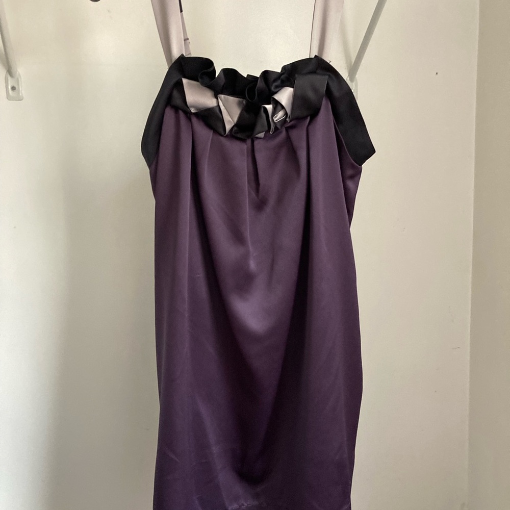 New BCBG woven silk dress.